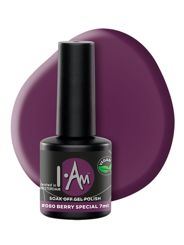 I.Am Soak Off Gel Polish #80 Berry Special 7 ml