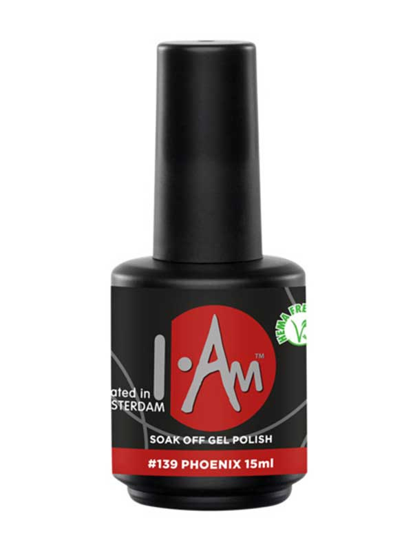 I.Am Soak Off Gel Polish #139 Phoenix 7 ml