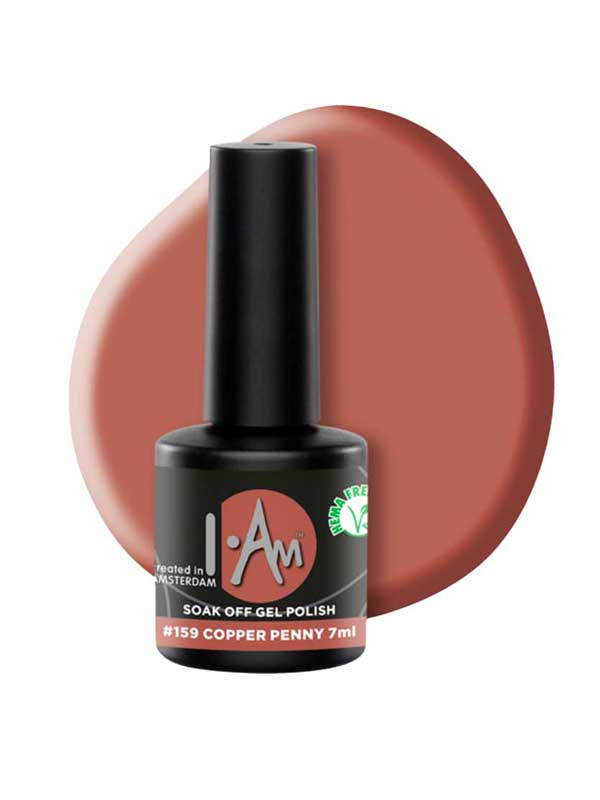 I.Am Soak Off Gel Polish #159 Copper Penny 7 ml