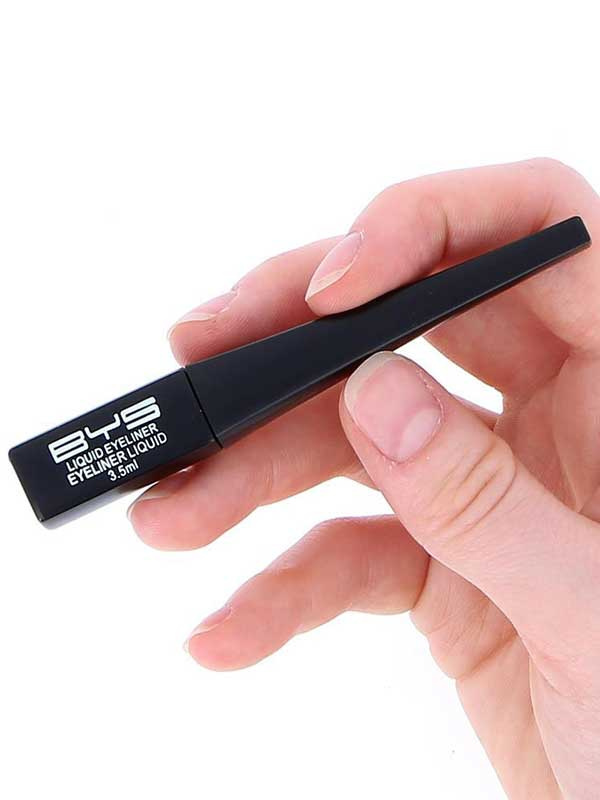 BYS Liquid Eyeliner Waterproof Black 3,5ml - Image 2