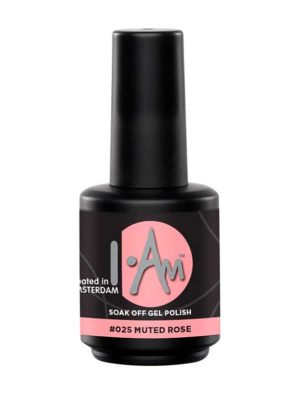 I.Am Soak Off Gel Polish #025 Muted Rose 7 ml