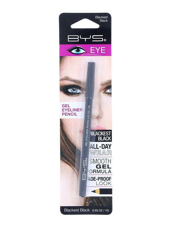 BYS Eyeliner Gel Pencil, Blackest Black 1 g - Image 2