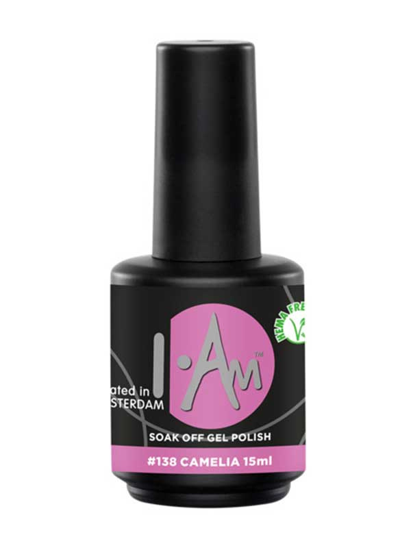I.Am Soak Off Gel Polish #138 Camelia 7 ml