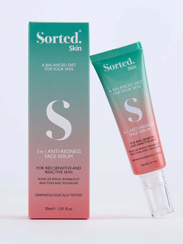 Sorted Skin 3 in 1 Anti-Redness Face Serum 30ml