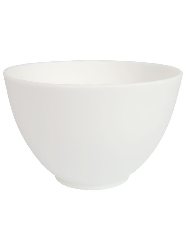 Naamiokulho silikonia 450 ml, valkoinen