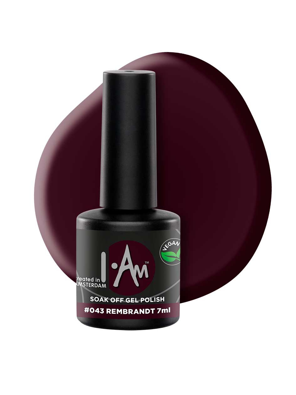I.Am Soak Off Gel Polish #043 Rembrandt 7 ml