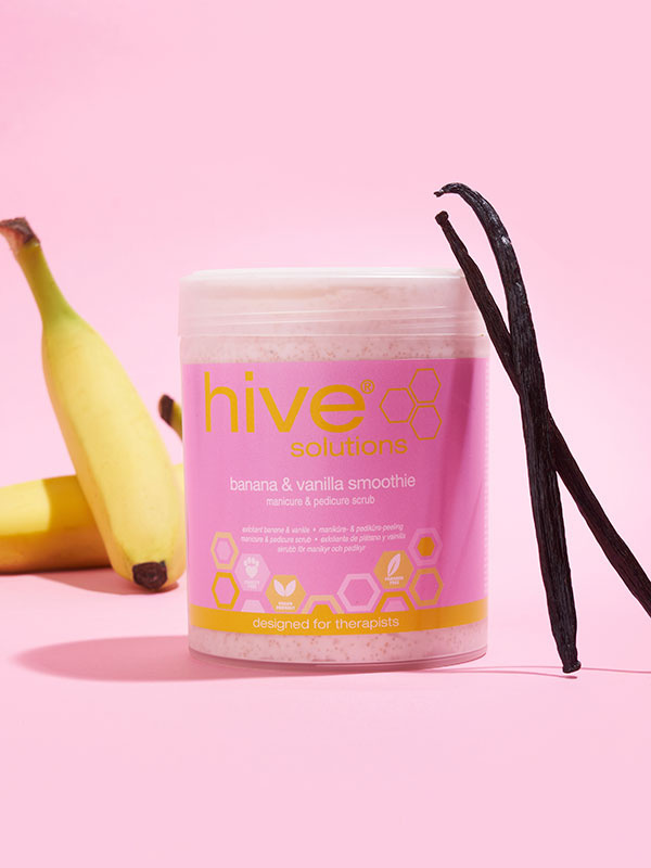 Kuorinta käsille ja jaloille Banaani Vanilja 500ml - Image 3