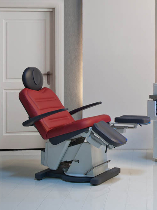 SLS Podo-jalkojenhoitotuoli 3 moottoria