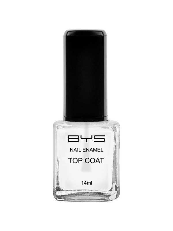 BYS Transparent Top Coat Crystal Clear 14 ml