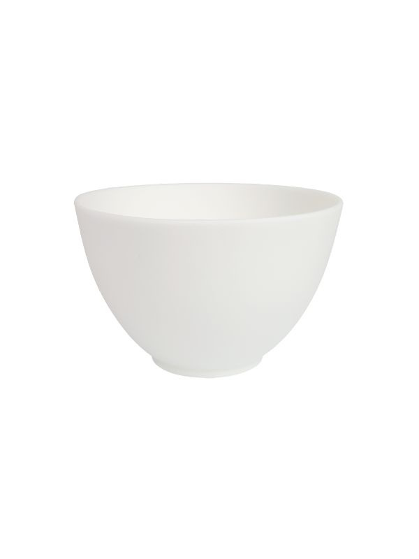 Naamiokulho silikonia 100 ml, valkoinen