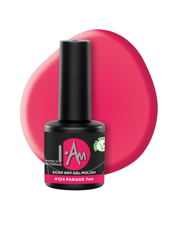 I.Am Soak Off Gel Polish #124 Parade 7 ml