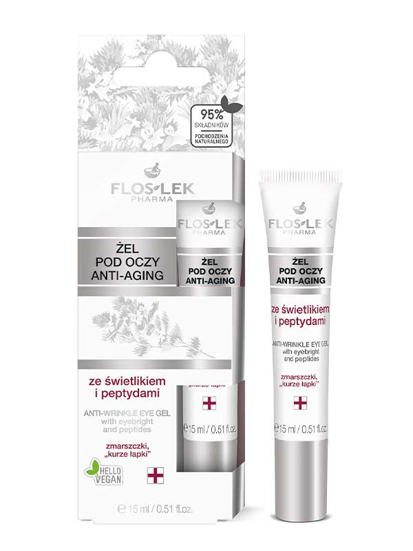 FLOSLEK Lid&under eye gel 15ml, peptides