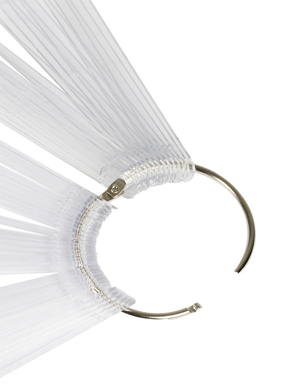 Kynsivärimallit renkaassa, läpinäkyvä, 50 värille - Image 3