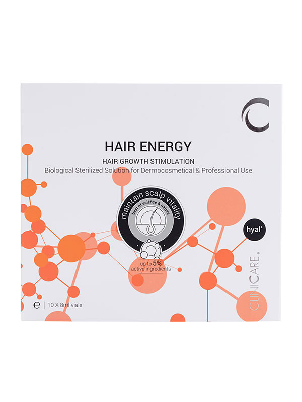 CLINICCARE Hair Energy Vial, ampulli 10 x 8 ml - Image 2