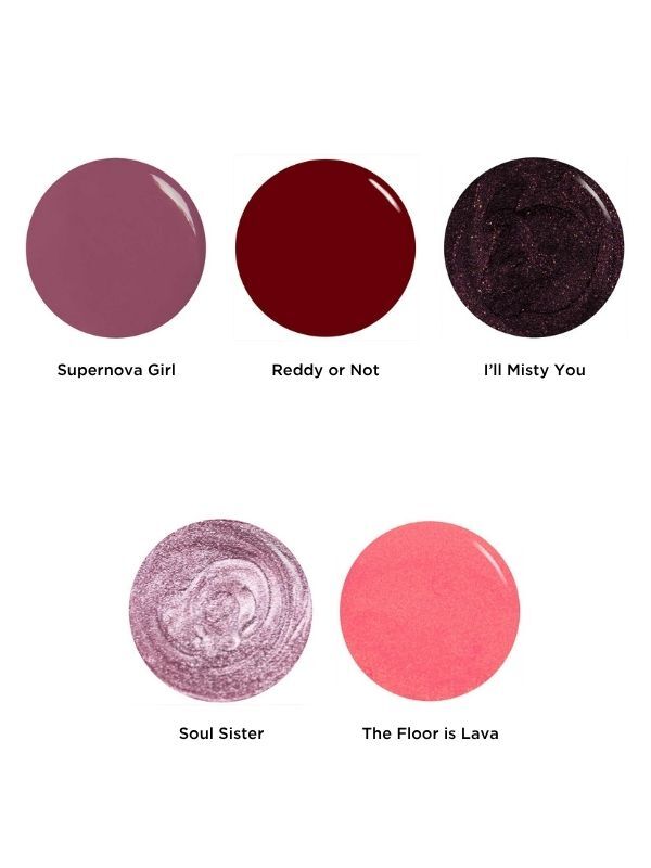 Orly Kynsilakkapaketti Breathable Reddy Or Not5kpl