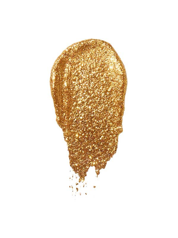 elf Pro Liquid glitter eyeshadow, 24K Gold - Image 2