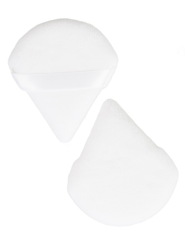 a-care puuterivippa kolmio valkoinen 7 x 6 cm 2kpl