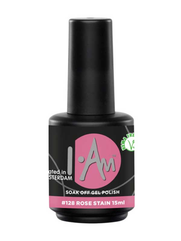 I.Am Soak Off Gel Polish #128 Rose Stain 7 ml