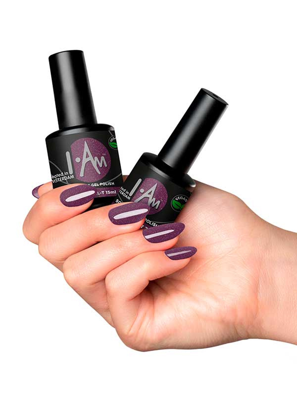 I.Am Soak Off Gel Polish #100 Royal-t 7 ml - Image 2