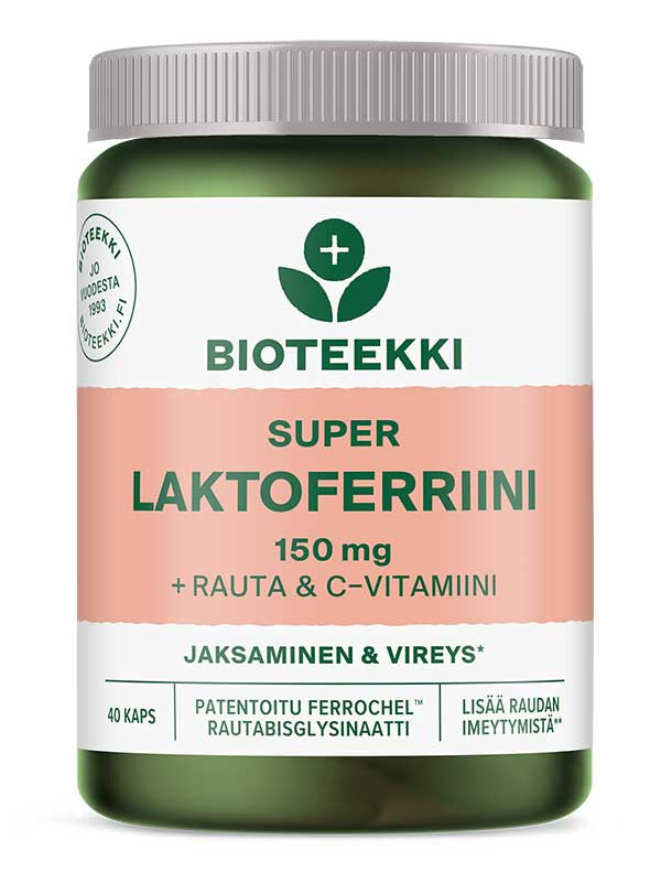Bioteekki Super Laktoferriini 40 kaps