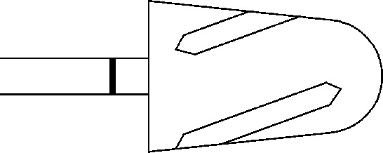Dia Twister, päärynä superkarkea 9,5 mm - Image 2