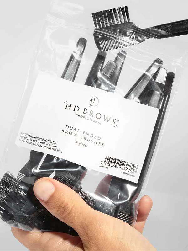 HD Brows Dual Ended Brow Brushes -kampa/harjat - Image 2