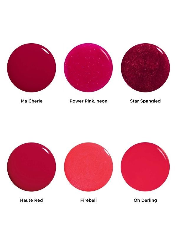 Orly Kynsilakkapaketti Haute Red 6 kpl