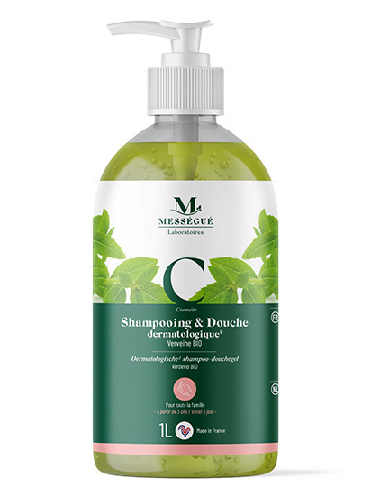 Messegue Verbena-shampoo ja suihkugeeli 1 l