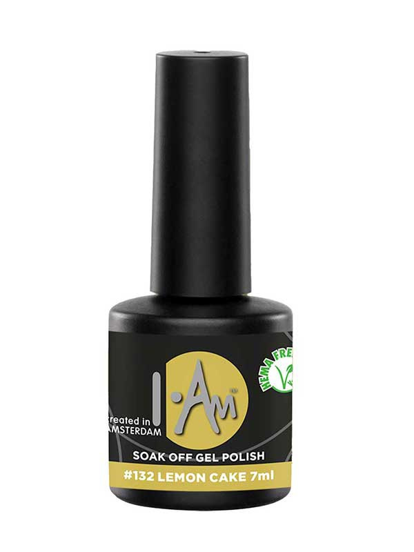 I.Am Soak Off Gel Polish #132 Lemon Cake 7 ml