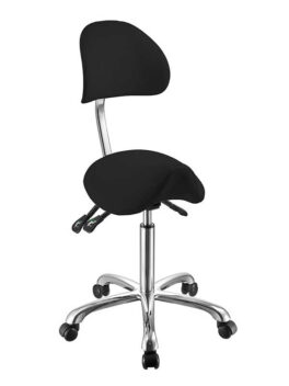 Satulatuoli Samba selkänojalla, musta 3 säätö