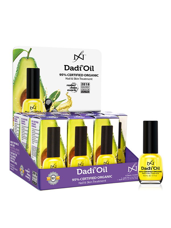 Dadi' Oil -hoitoöljy 14,3 ml x 12, myyntiteline