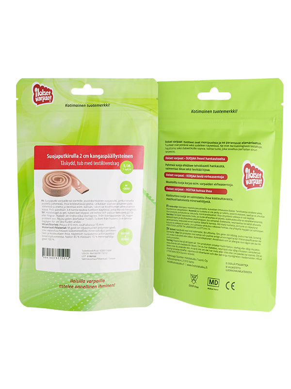 Suojaputkirulla, kangaspäällysteinen, S/M 2 cm - Image 2