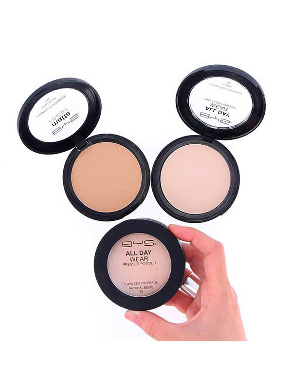 BYS All Day Wear Pressed Powder Ivory 8 g - Image 3