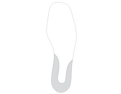 Kantapään tuki, koko 9 (44-46) - Image 2