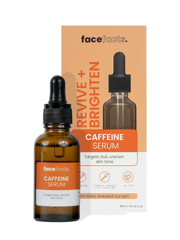 Face Facts Facial Serum Energising Caffeine 30 ml