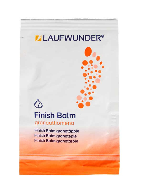Laufwunder Finish balm Granaattiomena näyte