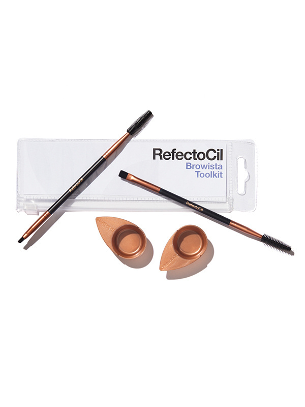 Refectocil sivellin ja sekoituskippo setti