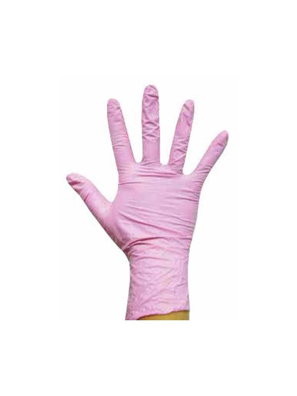 Nitriilikäsine VAALEANPUN, puuteroimaton XS 100kpl