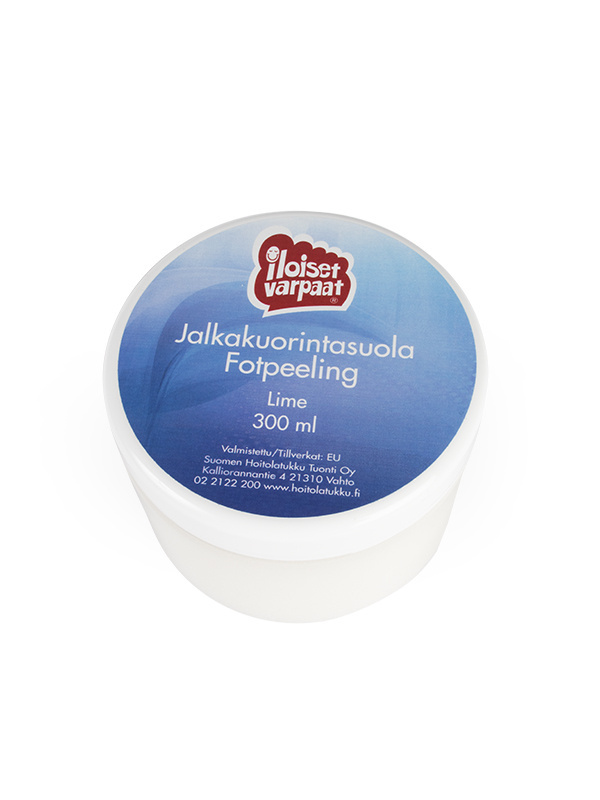 Iloiset Varpaat Jalkakuorintasuola, Lime 300 ml
