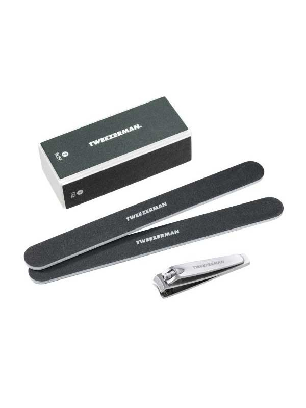 Tweezerman Manicure Kit Black 3 tuotetta