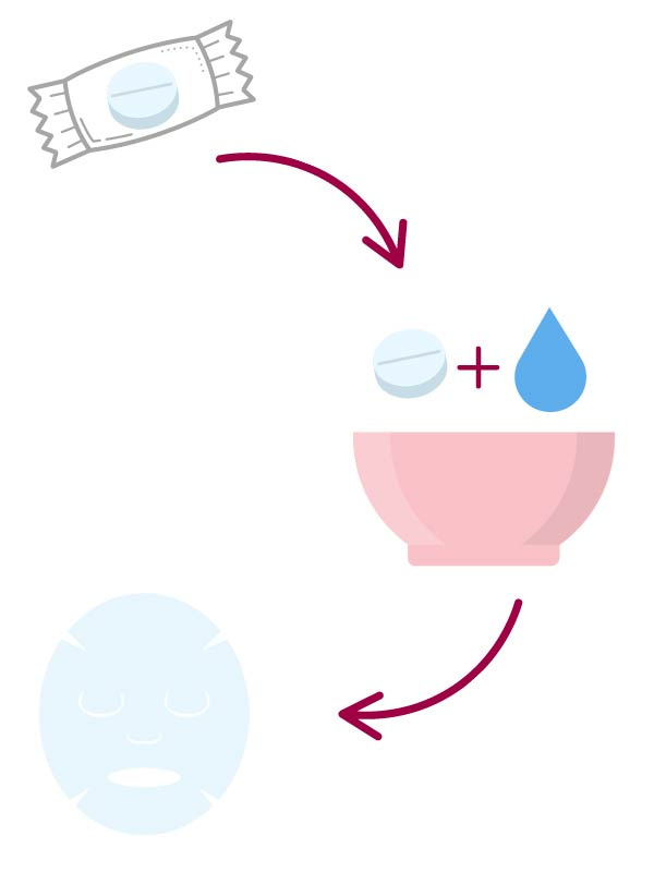 Puristettu kangasnaamio 20 kpl - Image 3