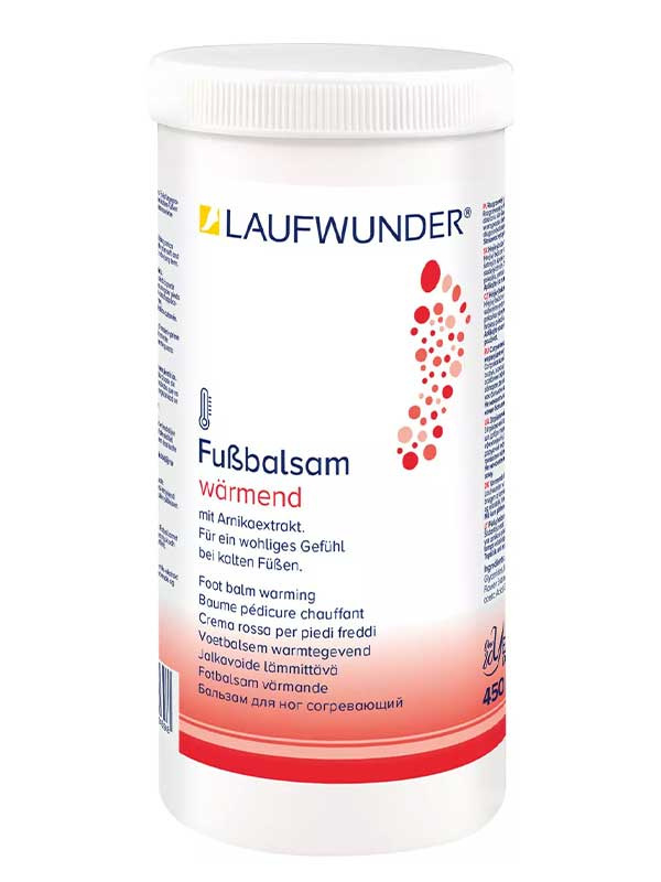 Laufwunder lämmittävä jalkavoide pun 450 ml+pumppu