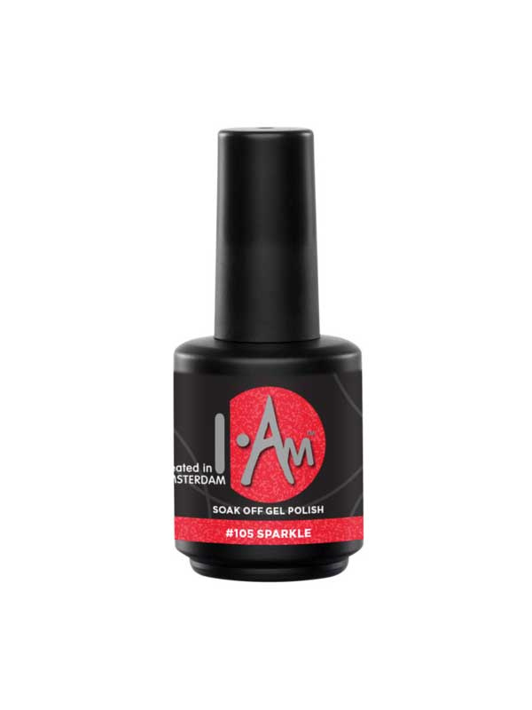 I.Am Soak Off Gel Polish #105 Sparkle 7 ml