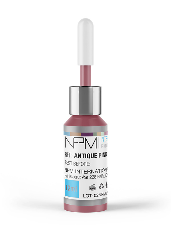 NPM-pigm.iväri 12 ml huulille Antique Pink