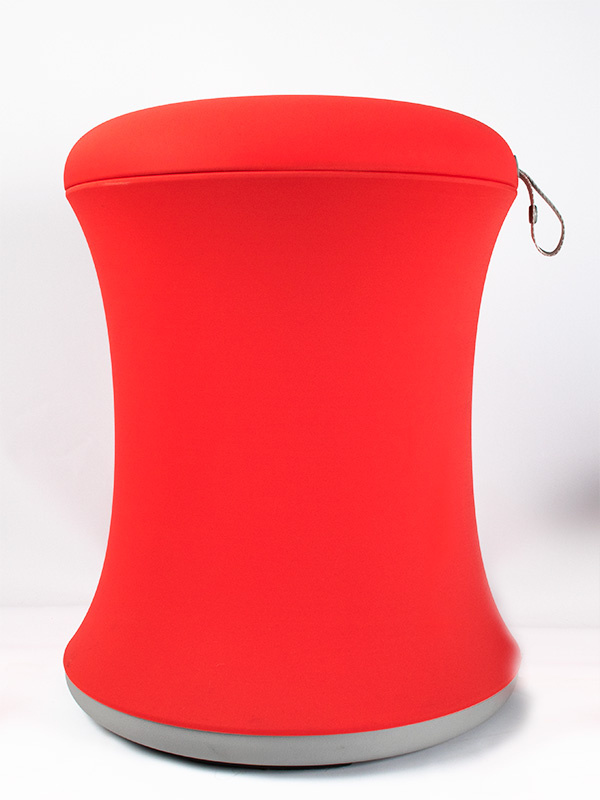 Poiju-tuoli, korkeussäädettävä, punainen