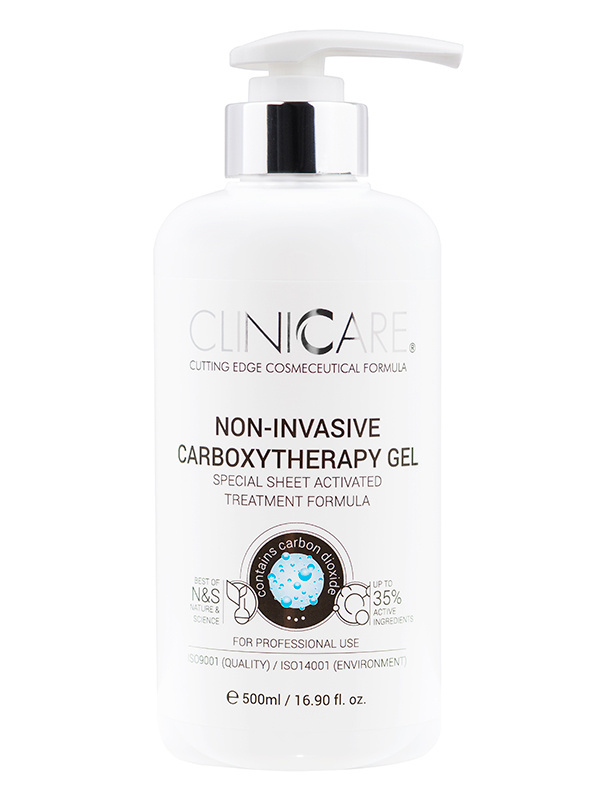 CLINICCARE Non-Invasive Carboxytherapy Gel 500 ml