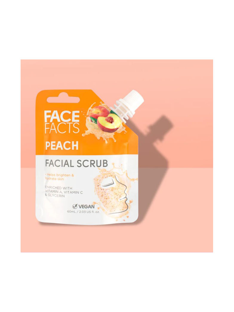 Face Facts Facial Scrub - Peach
