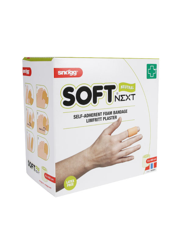 Snögg Soft itsekiinnittyvä laastari 6 x 450 cm