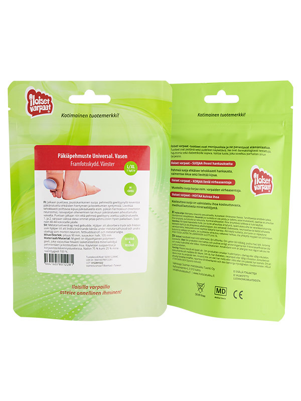 Päkiäpehmuste Universal, koko L/XL vasen - Image 2