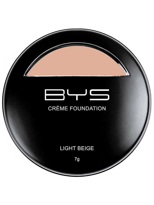 BYS Creme Foundation, Light Beige 7g